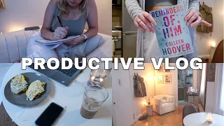 PRODUCTIVE VLOG: I Ruined My Rug, Completing My ToDo List, Grad School Work, Mini Unboxing & More!