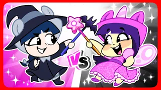 🖤💖 Pink vs Black Song 💖🖤 Colors Challenge + More Kids Songs | Music podcast by Piccoletta