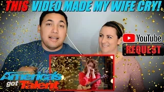 MANDY HARVEY - Simon's Golden Buzzer - COUPLES REACTION!