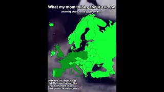 What my mom thinks about europe #shorts #europe