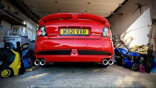 Vauxhall Monaro VXR - Cold Start - Stereo Sound Test with some new kit