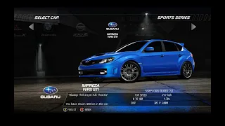 Need for Speed  Hot Pursuit 2020 - Subaru WRX STI (GR) gameplay