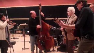 James Taylor, Steve Martin, and Andrea Zonn:  Rehearsals for James Taylor at Carnegie Hall