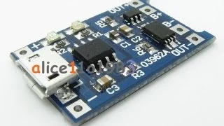 New TP4056 Lithium Cell Charger Module with Battery Protection