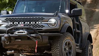 Ford Bronco Warthog Hybrid Spotted With Interesting Features