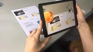 Augmented Reality Physics Book by ARLOOPA