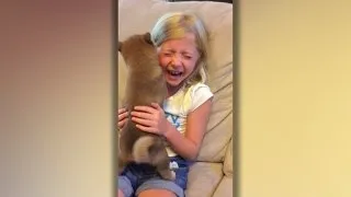 Watch Little Girl Freak Out When Parents Surprise Her With Dog For Birthday