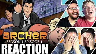 Hilarious Premiere!  Archer 1x1 REACTION!! | "Mole Hunt"