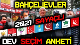 (SAYAÇLI)BAHÇELİEVLER SEÇMEN'İ BU PAZAR SEÇİM OLSA HANGİ PARTİYE OY VERİYOR?(AKP'NİN DURUMU NASIL?)