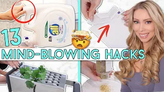 13 *NEW* HOME HACKS THAT WILL BLOW YOUR MIND! 🤯