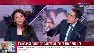 🔴 "Emmanuel Macron doit se rendre en Palestine" : l'ambassadrice de Palestine en France à LCI