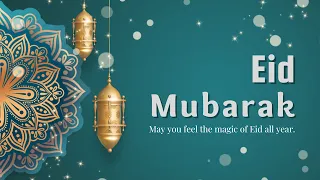 Eid Mubarak wishes | Eid Mubarak Video | Happy Eid ul Fitr 2024