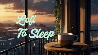 🌧️ Lofi Sleep Music with Rain Sounds | Calming Ambient Beats for Deep Sleep
