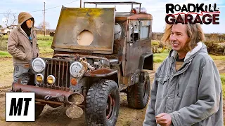 GROSS Yard Find '52 Jeep! Will It Run? | Roadkill Garage | MotorTrend