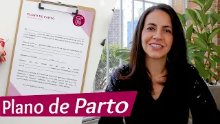 Como fazer PLANO DE PARTO? Baixe o seu GRATUITO!