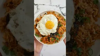 EASY Tuna Kimchi Fried Rice Recipe | How to make Chamchi Kimchi Bokkeumbap #shorts