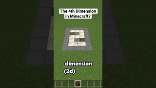 Minecraft BUT it’s 4D
