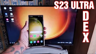 How to Connect Samsung Galaxy S23 Ultra to Wireless Samsung Dex On A 50-inch 4k Hitach TV Full Guide