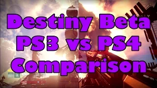Destiny PS3 vs PS4 comparison