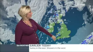 Becky Mantin ITV Weather 2015 08 28