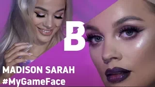 #MYGAMEFACE MAKEUP TRANSFORMATION ft Madison Sarah | Beauty Bay