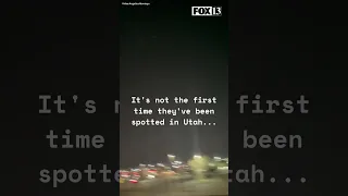 Mysterious lights seen in UT sky