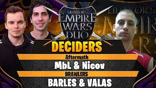 MbL & Nicov vs Barles & Valas, who will be in the quarterfinals? #empirewarsduo