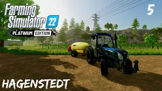 Spraying Grapes, Harvesting Wheat | Fs 22 Timelapse Hagenstedt