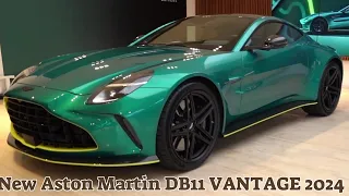 Maximum Speed ​​309 Km/h | 510Ps | New Aston Martin DB11 VANTAGE 2024