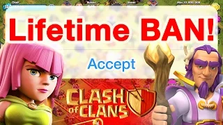 Clash of Clans Hack / Cheaters - BANNED FOR LIFE!