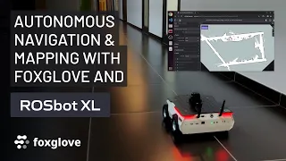 Autonomous navigation & mapping with ROSbot XL