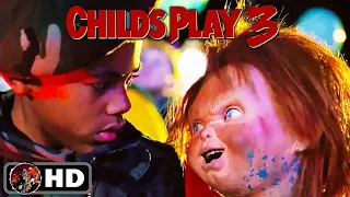 CHILD'S PLAY 3 "End of the Line" Clip  (1991) Chucky Horror