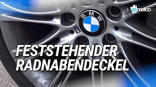 BMW Radnabenabdeckung feststehend | Nabenabdeckung wechseln ohne Rad demontieren