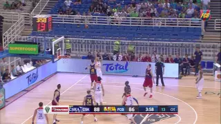 [HIGHLIGHTS] BASKET (friendly): CSKA – FC Barcelona Lassa (100-96)