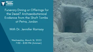 Funerary Dining or Offerings for the Dead? - Dr. Jennifer Ramsay