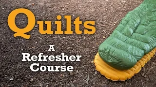 Backpacking Quilts - Are They Right For You?