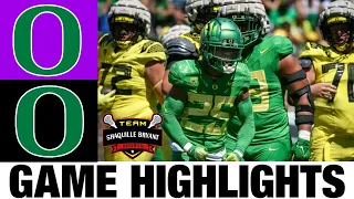 Team White vs Team Green Highlights | 2024 Oregon Football Spring Game