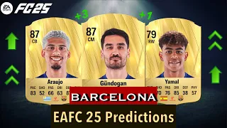 EAFC 25 / BARCELONA PLAYER RATINGS / (FIFA 25) 🔥 ft. Araujo, Gündogan, Fati…