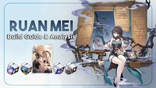 COMPLETE RUAN MEI BUILD GUIDE! Best Relics, Light Cones, Teams and more!  Honkai Star Rail 1.6
