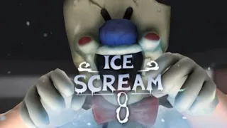 ice scream 8 fanmade game new update bed endings