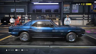 Need for Speed HEAT - 1967 Chevrolet Camaro SS - Car Show Speed Jump Crash Test . 1440p 60fps.