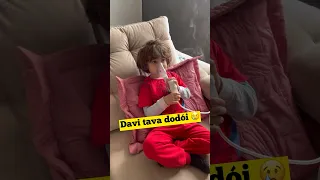 DAVI FOI PRA ESCOLA DODÓI 😂 #tiarute #levidavi #levi #davi #davidotiktok #levidotiktok