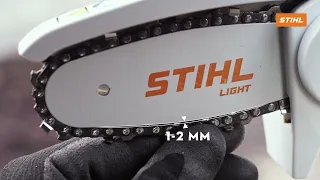 Using the STIHL GTA 26 Pruning Saw