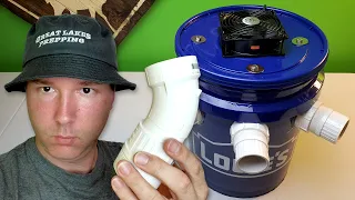 DIY Air Conditioner - Homemade Bucket Air Cooler w/ variable speed (Deluxe Version!)