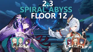 Ei Hyper Carry & Melt Shenhe Spiral Abyss Floor 12 2.4 (9 Stars) | Genshin Impact