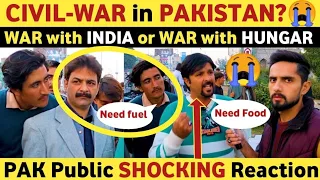 CRISIS IN PAKISTAN😭 | WANT GOOD RELATIONS WITH INDIA? | PAKISTANI PUBLIC REACTION ON INDIA | REAL TV