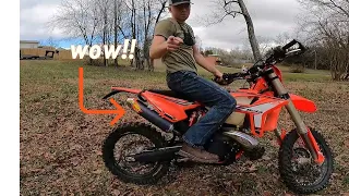 Full FMF EXHAUST- beta 300 rr ride and review