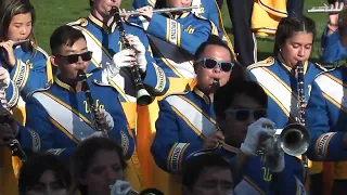 UCLA Marching Band at UCLA vs. University of Utah Football,  Juice by Lizzo, post-game