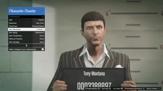 GTA Online: How to make your character look like Al Pacino (Scarface)