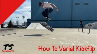 How To Varial Kickflip! #skateboarding #howto